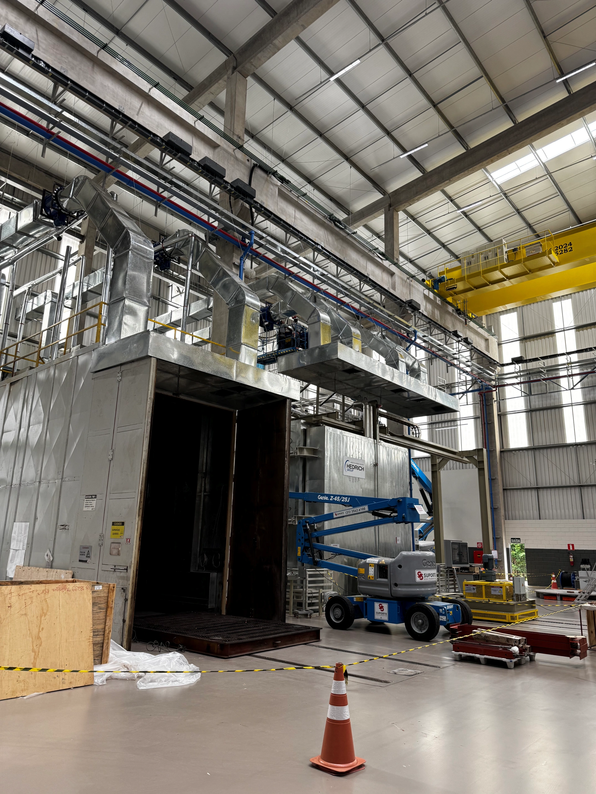 Sistema de exaustão industrial Project