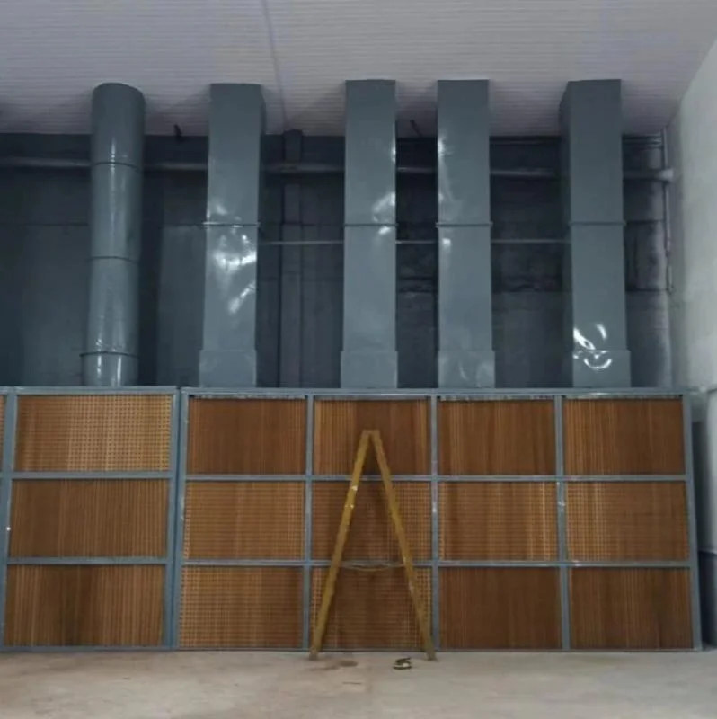 Exaustão para cabine de pintura