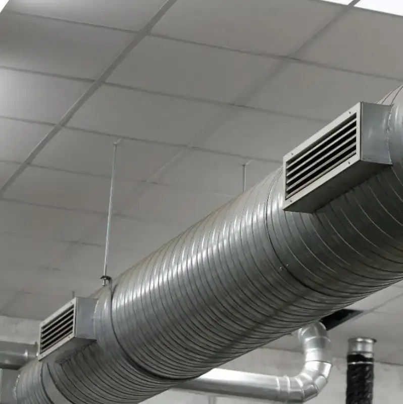 Sistema de ventilação industrial
